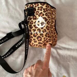 Hydro jug cheetah print sleeve